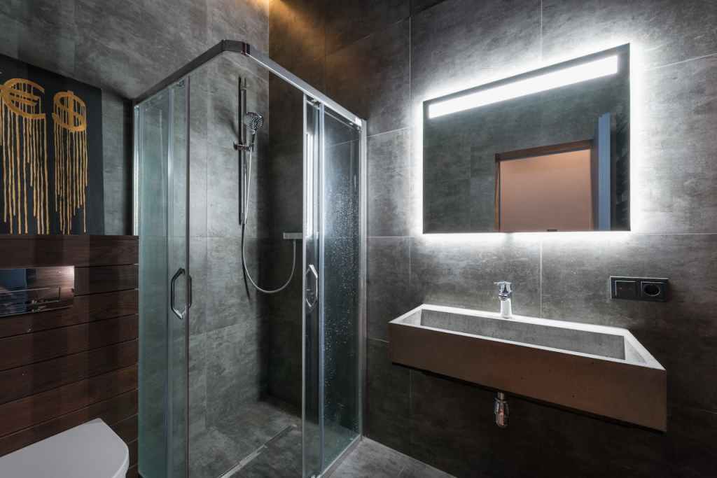 Elegant and Modern bathroom remodeling project in East Valley, AZ